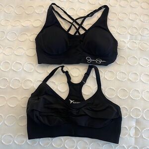 Black sports bra pair (2 bras!)